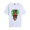 Llegada Nueva 2023 Cadena de Sierra Hombre Animación Merchandising Verano Manga Corta Hombre Manga Corta Pareja Estudiante Tendencia Top Camiseta Estampada