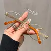 Gafas de Sol Estilo Retro Old Money para Mujer, Nuevas Gafas de Montura Ovalada de Moda con un Toque de Lujo, Gafas de Sol Polarizadas con Protección UV para Hombre