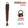 Trenza de cabello falso, cola de caballo femenina, Y2G, resaltado, doble cola de caballo, chica sexy, trenza con degradado exclusivo, cola de caballo falsa natural