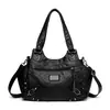 Bolsas de Motocicleta de Moda Europeas y Americanas para Mujer 2025 Nuevo Diseño de Nicho Transfronterizo Bolso de Hombro Único Cruzado Debajo del Brazo de Alta Calidad
