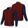 Comercio Exterior 2024 Nueva Tendencia Deportivas y de Ocio Uniformes de Béisbol, Chaquetas de Moda Tallas Grandes, Camisas Publicitarias, Chaquetas de Algodón Color Liso