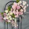 Accesorios de Boda Flores de Simulación Arreglo de Compromiso Decoración Flores Colgantes Escena de Boda Flores Falsas Arco Fondo de Pared de Flores Punto de Flores Flores de Esquina