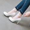 Comércio Exterior Sapatos Femininos Prontos Primavera e Verão 2026, Saltos da Moda, Sapatos Plataforma Impermeáveis, Sapatos Femininos, Sapatos de Tamanho Grande, Atacado e Dropshipping