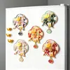 Imán para Refrigerador del Año del Caballo Pegatina Magnética Metálica Estampada de Dibujos Animados Pegatina Decorativa de Año Nuevo Hazte Rico Inmediatamente Imán para Refrigerador Cultural y Creativo del Año del Caballo