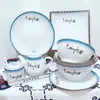 Cuencos de Ramen Lanzhou Chinos, Platos, Vinagreras, Frascos de Chile, Cuencos de Ramen de Res Estilo Nuevo, Vajilla Comercial de Cerámica para Tienda de Fideos
