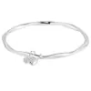 Pulseira Anel de Möbius Prata Pura 9999 Prata Esterlina para Mulheres, Vagem de Lótus e Semente de Lótus, Duas Gerações de Felicidade, Pulseira de Prata Maciça, Novo Modelo para Mulheres