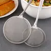 Juego de Coladores de Acero Inoxidable con Malla Filtrante para Uso Doméstico, Cuchara Separadora de Aceite, Red para Filtrar Aceite de Cocina, Espumadera para Retirar Espuma