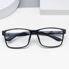 Gafas de diseño de gran tamaño sin marco para hombres y mujeres, con miopía, para fotografía callejera, cómodas, tienda de gafas anti-luz azul Danyang