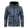 Chamarra con capucha suelta deportiva casual para exteriores estilo chico rudo camuflaje transfronteriza americana top comercio exterior Amazon 3D