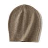 Chapéu de Caxemira masculino e feminino outono e inverno novo cor sólida versátil gorro de tricô chapéu de lã chapéu de casal