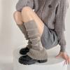 24105 calcetines de viento de ballet para mujer y2k chicas hot blanco otoño e invierno pata de cuerno roto lana serie Millennium pila
