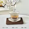 Conjunto de Xícaras de Chá Fair Cup de Vidro Preto Gelo Retrô Estilo Japonês Acessórios Domésticos para Chá Kung Fu Conjunto de Chá Divisor de Chá Xícara de Chá