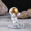 Directo de fábrica creativo astronauta astronauta soporte para teléfono móvil pequeña decoración resina regalo regalo para habitación de niños