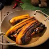 Caixa de Presente de Carnes Curadas Estilo Cantonês Fortuna do Imperador 500g Linguiça, Bacon, Copos de Ovo, Peito de Pato Especialidade de Presente Lembrança