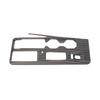 Aplicable a 24 Camry interior con grano de madera de durazno marco de la palanca de cambios panel de interruptores de vidrio moldura del volante salida de aire trasera