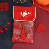 Bordado de Brocado Manualidad Vintage Nuevo Estilo Chino Sobres Rojos Regalos de Boda Sobres de Regalo Regalos de Bendición para Bebés Al por Mayor