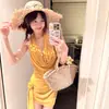 Bikini de Dos Piezas para Mujer 2026, Cubre Vientre, Adelgazante, para Vacaciones en la Playa, Traje de Baño para Aguas Termales, Una Pieza Dropshipping