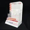 Soporte de Exhibición de Cosméticos Acrílico Personalizado de Múltiples Niveles con Panel Trasero Desmontable e Iluminación LED Adecuado para Mostradores de Tiendas Minoristas