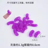 Mini Grande Colorido Modelo de Jujuba Simulação Doce Macio Boneca de Açúcar Qq Casa de Boneca DIY Acessórios de Decoração de Sobremesa Feitos à Mão