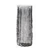 Jarrón de vidrio de roca glaciar extremadamente congelado, transparente, estilo ins, flores, hidropónico, para sala de estar, comedor, decoración, adornos