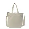 Bolsa Casual Popular Transfronteiriça de Grande Capacidade para Mulheres 2026 Nova Bolsa Leve para o Dia a Dia Bolsa Tote Versátil de Cor Sólida