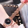Moda hipster explosión Cielo Estrellado reloj luminoso para mujer reloj de moda casual reloj para estudiante nuevo reloj en stock
