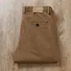 Pantalones de vestir de sarga de cintura alta para otoño e invierno, de algodón, de alta gama para hombre, lavados, lijados, elásticos, holgados, rectos, casuales
