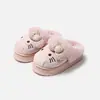 Novas pantufas de algodão Hello Kitty 2026, pantufas de desenho animado de pelúcia para ambientes internos, quentes, antiderrapantes e silenciosas para outono e inverno