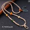 Corrente de Buda Tailandesa Xingyue Bodhi Fivela de liberação rápida com incrustação de diamante colar thangka pingente de jade esmeralda cordão