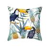 Funda de Cojín Nórdica Estampado de Frutas Frescas Pequeñas Funda de Cojín Piel de Durazno Funda de Cojín Lumbar para Oficina Muebles para el Hogar Transfronterizos