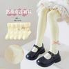 Leggings para niños de verano de malla fina transpirable estilo princesa Lolita con lazo estilo occidental para niñas