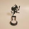 Suporte de Sombra Engraçado Halloween Suporte de Vela Interessante Decoração de Mesa Estilo Europeu e Americano Ornamento de Metal