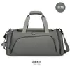 Bolsa de fitness para hombre, bolso de hombro con compartimentos separados para artículos secos y húmedos, bolsa de deporte para entrenamiento, mochila de equipaje de gran capacidad, bolsa de viaje