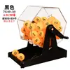 Máquina de Lotería Manual de Tambor Giratorio Caja de Lotería Máquina de Lotería Rueda de la Fortuna Tipo 50 Bola de 4 cm Producto Nuevo