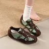 Zapatillas Casuales de Malla Transpirable Planas para Mujer Modelo Nuevo 2026, Zapatos de Entrenamiento Alemanes Versátiles para Mujer, Zapatos Planos de Moda para Mujer