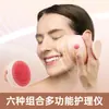 Shampoo Multifuncional para Cabelo Massagem Inteligente na Cabeça Terapia Capilar Descompressão Pontos de Acupuntura Escova Elétrica de Meridianos Portátil à Prova d'Água