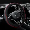 Capa de volante de carro mais vendida internacionalmente, couro de microfibra com gravação de diamante, antiderrapante, universal para todas as estações, capas de volante de carro para atacado