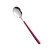 Colher de Aço Inoxidável Estilo Coreano, Cabo Longo Espessado, Colher Pequena Criativa Doméstica para Crianças, Colher de Sopa para Adultos, Colher de Comer, Colher de Sopa