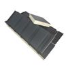 Aleación de Aluminio Tablero Gran Muralla Engrosado Doble Capa Aislante Teja de Aluminio Cóncava y Convexa Techo de Pabellón para Habitación Solar Protección Solar e Impermeabilización