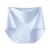 Pantaletas de algodón puro jacquard de cintura alta para tallas grandes, ajustadas a la cadera, longitud extendida, sin costuras, cómodas, con entrepierna antibacteriana para mujer