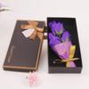 Regalo del Día de la Madre Caja de Regalo 12 Flores de Jabón Flores Artificiales Oso de Rosas Regalo Creativo Flores Eternas Venta al por Mayor