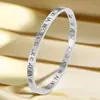 Pulsera de Acero Inoxidable para Mujer, No se Desvanece, Nueva Pulsera de Acero de Titanio, Pulsera con Hebilla Personalizada de Moda Europea y Americana, Pulsera, Pegamento