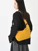 Bolso Cruzado Estilo Perezoso para Mujer, Tela de Nylon, Nuevo Bolso de Hombro de Lona de Gran Capacidad, Ligero para Viaje, Repelente al Agua, Bolso Dumpling