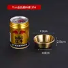 Estilo Coreano Acero Inoxidable 304 Plato para Dip Dorado Plato para Salsa Condimento para Barbacoa Comercial Plato Pequeño Plato Occidental para Kétchup