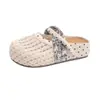 Comercio Exterior Suela Gruesa Aumentador de Altura Zapatos Birkenstock Punta Cerrada Medias Zapatillas Mujer Verano Nuevo Ropa Exterior Transpirable Malla Huecos Sandalias
