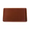 Bandeja de chá de alta densidade com 40 peças e padrão de dragão laranja-dourado, mesa de chá kung fu moderna minimalista requintada, mar de chá, conjunto de chá, bandeja de chá