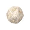 Dados de gemas con patrón marino natural, poliedro grabado, dados digitales, DND, TRPG, siete palos, Z02