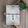 Cartão de Bênção, Gravado a Laser, Cartão de Convite Elegante Vintage Requintado em Papel Branco, Convite, Cartão de Cumprimentos