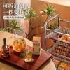 Estante de Almacenamiento de Segunda Mano Carrito de Snacks Sala de Estar de Pie Móvil Cocina Cesta de Almacenamiento de Frutas y Verduras Sándwich Doméstico Multifuncional