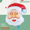 Nueva Serie de Decoración para Fiesta Navideña Mini Muñeco de Nieve, Anciano, Reno, Árbol de Navidad Globos de Papel de Aluminio Serie Navideña